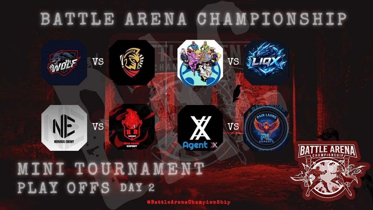 Battle Arena Championship Mini Tournament Ss3 Day - 2 Matchs Part - 2