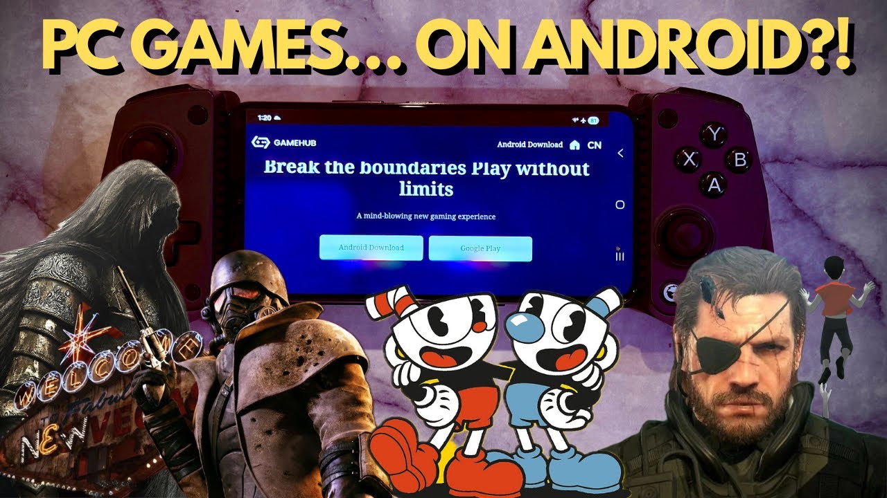 Budget PC Gaming on Android? Galaxy S22 Snapdragon 8 Gen 1 Tested