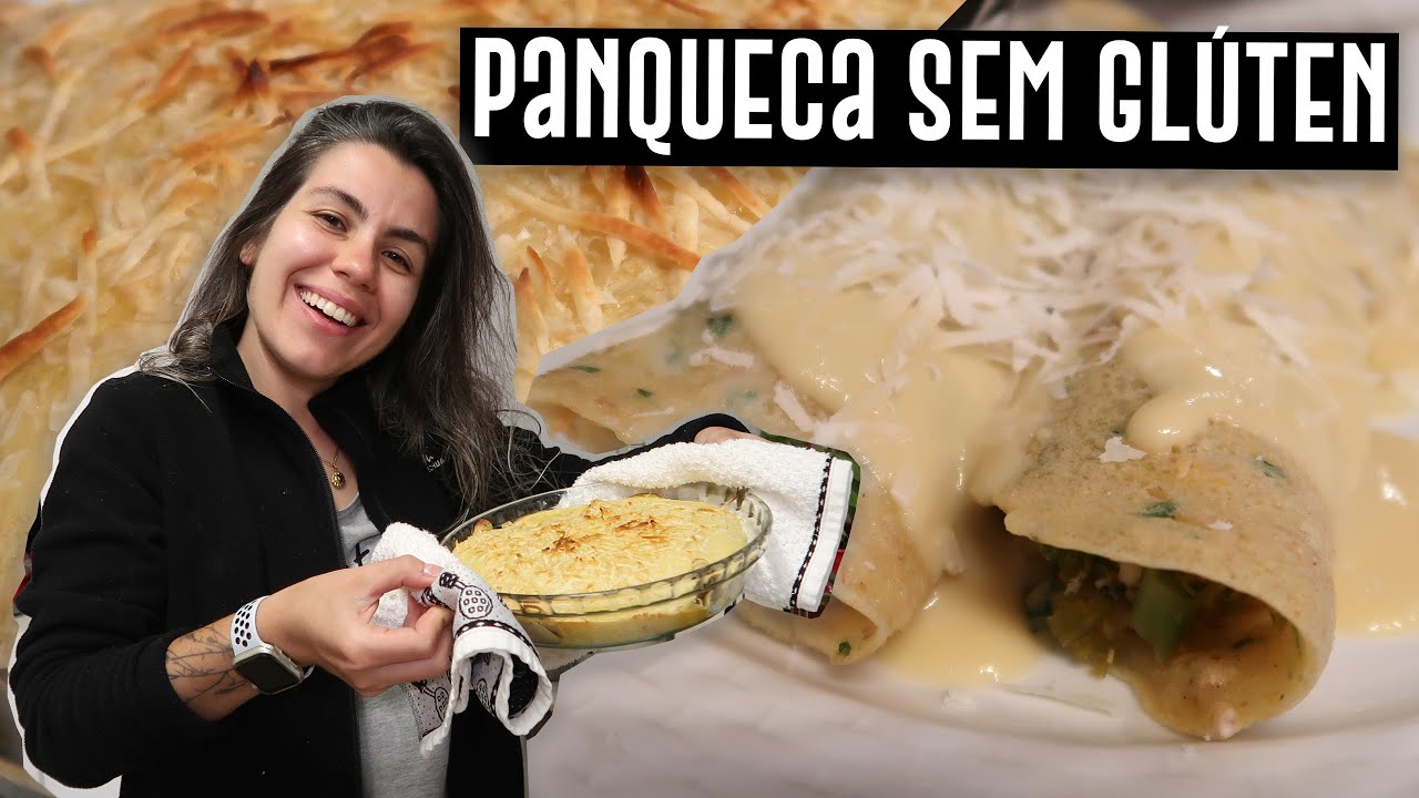 JANTAR DELICIOSO: PANQUECA VEGANA SEM GLÚTEN | RECEITA CRIADA NA HORA | TNM Vegg