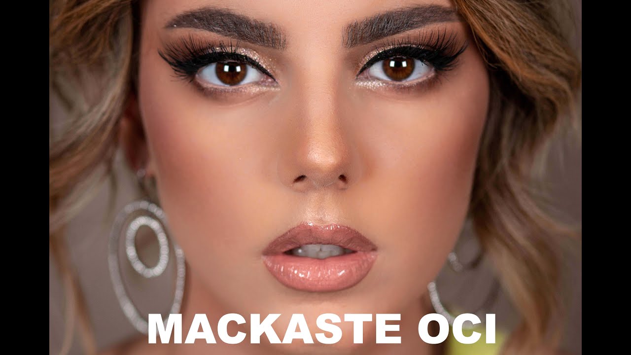 MACKASTE OCI i SMINKANJE USANA || EYELINER MAKEUP || Svetlana Viznuk