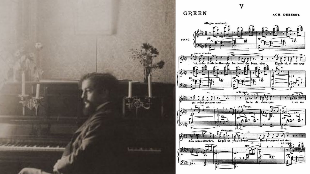 Claude Debussy (Piano) plays his 