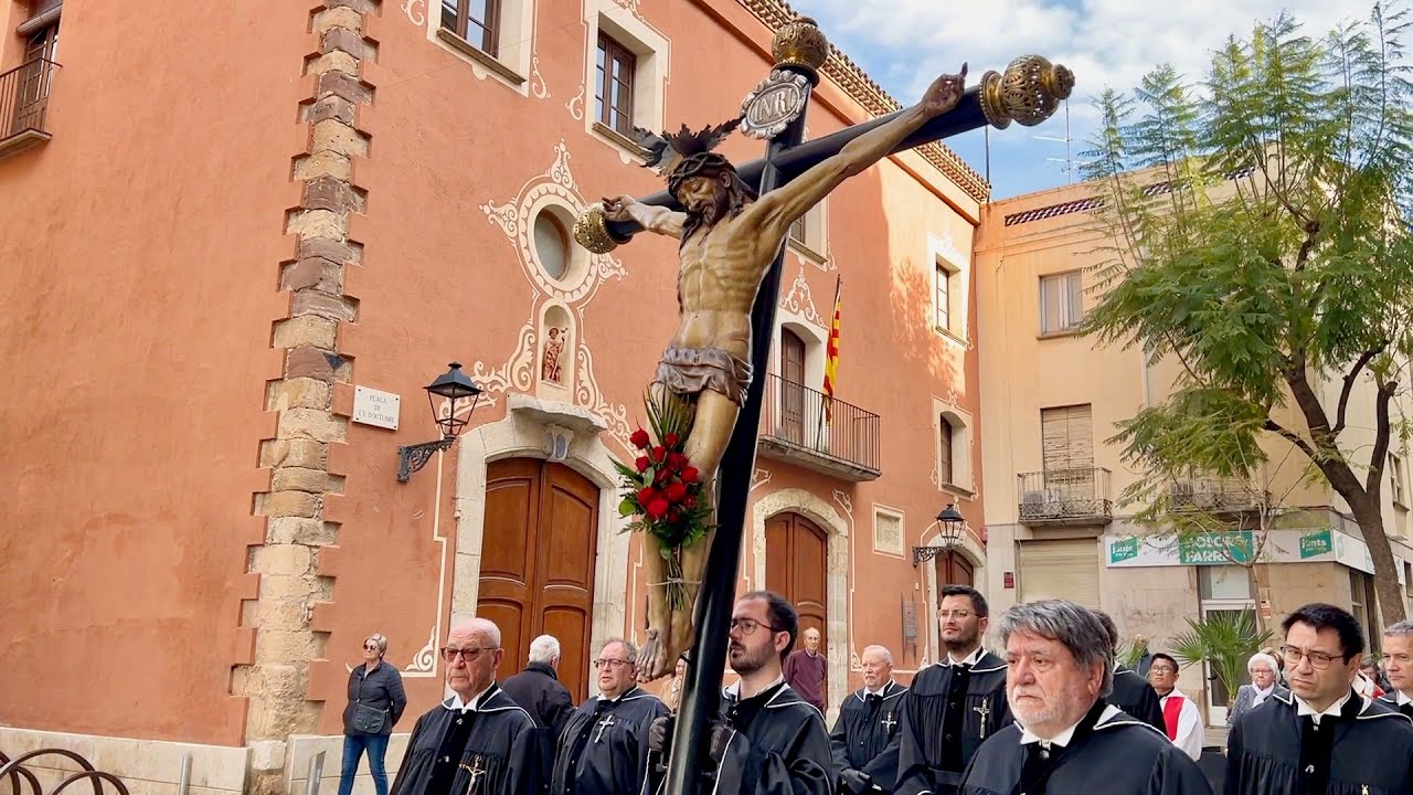 VIACRUCIS INTERPARROQUIAL, amb la participació del grup d’Armats (Setmana Santa 2024 Valls)