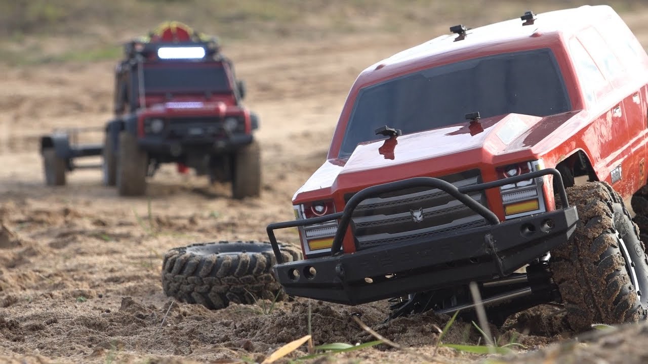 Отлетело колесо на скорости. Спасательная операция (Traxxas TRX-4 и RedCat Everest Gen7)