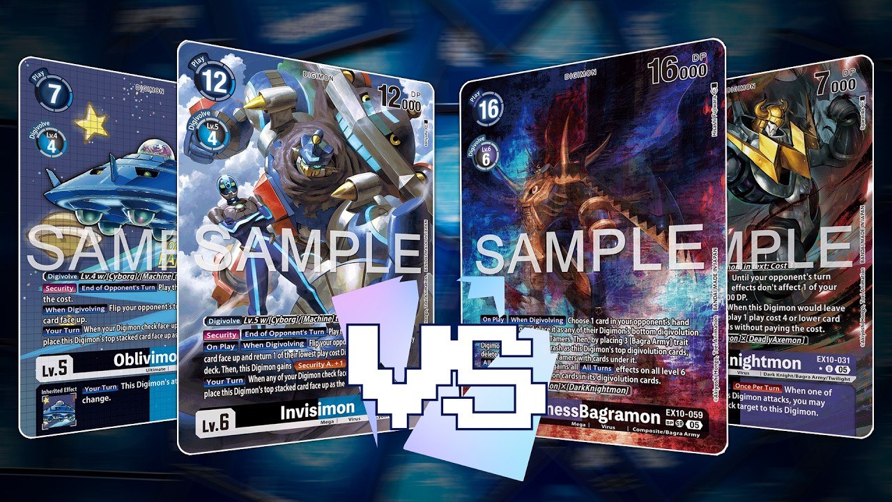 Invisimon Vs Bagra Army | EX11 | Digimon Card Game