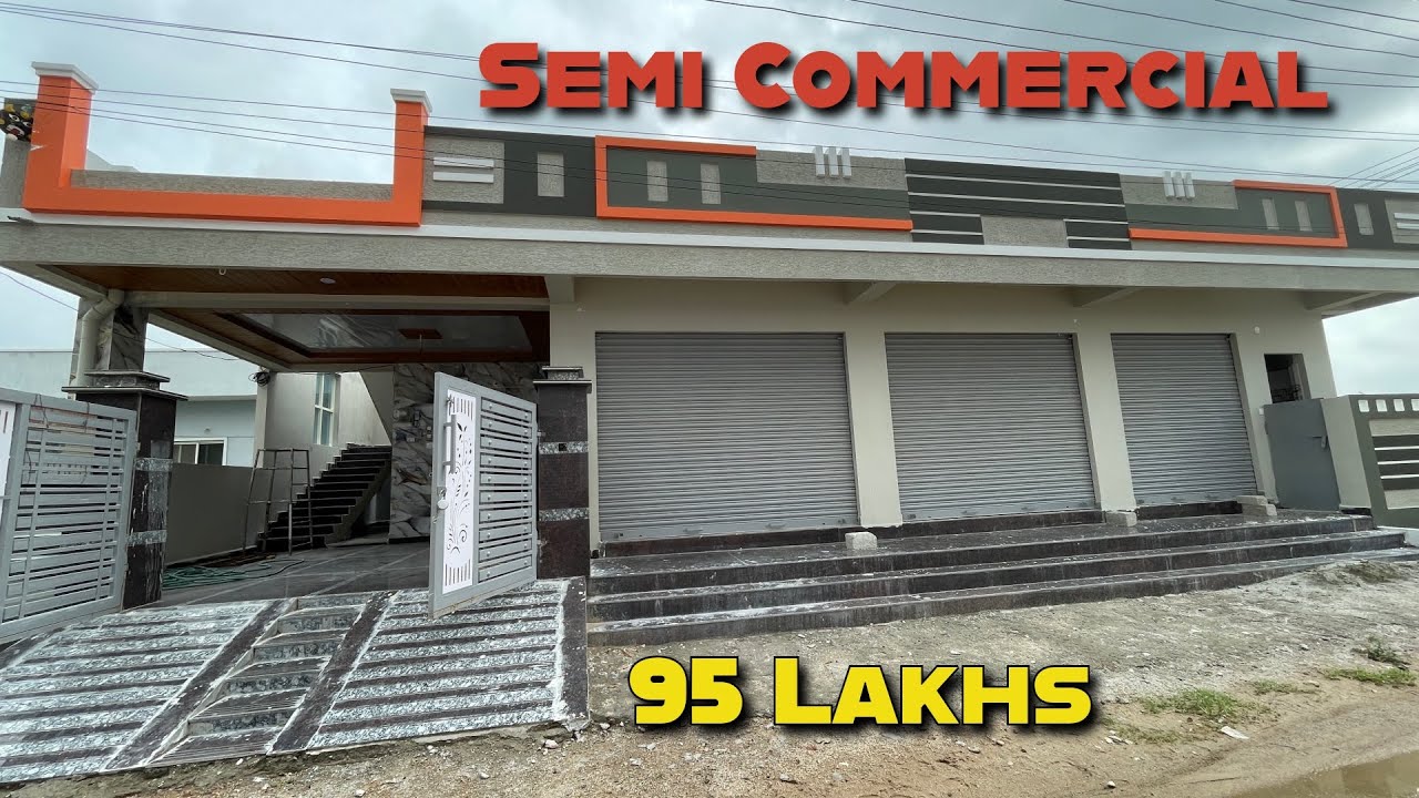 House for sale in Hyderabad | Semi Commercial property | 190 Sq. Yards north facing only 95 Lakhs