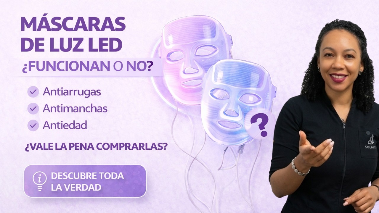 La cruda realidad de las m&aacute;scaras LED: &iquest;Milagro o puro marketing?