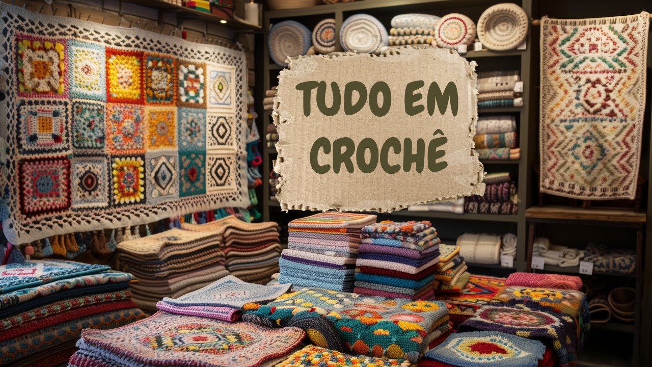 🧶 Itens de CROCHÊ CRIATIVOS e Acessíveis no Brás