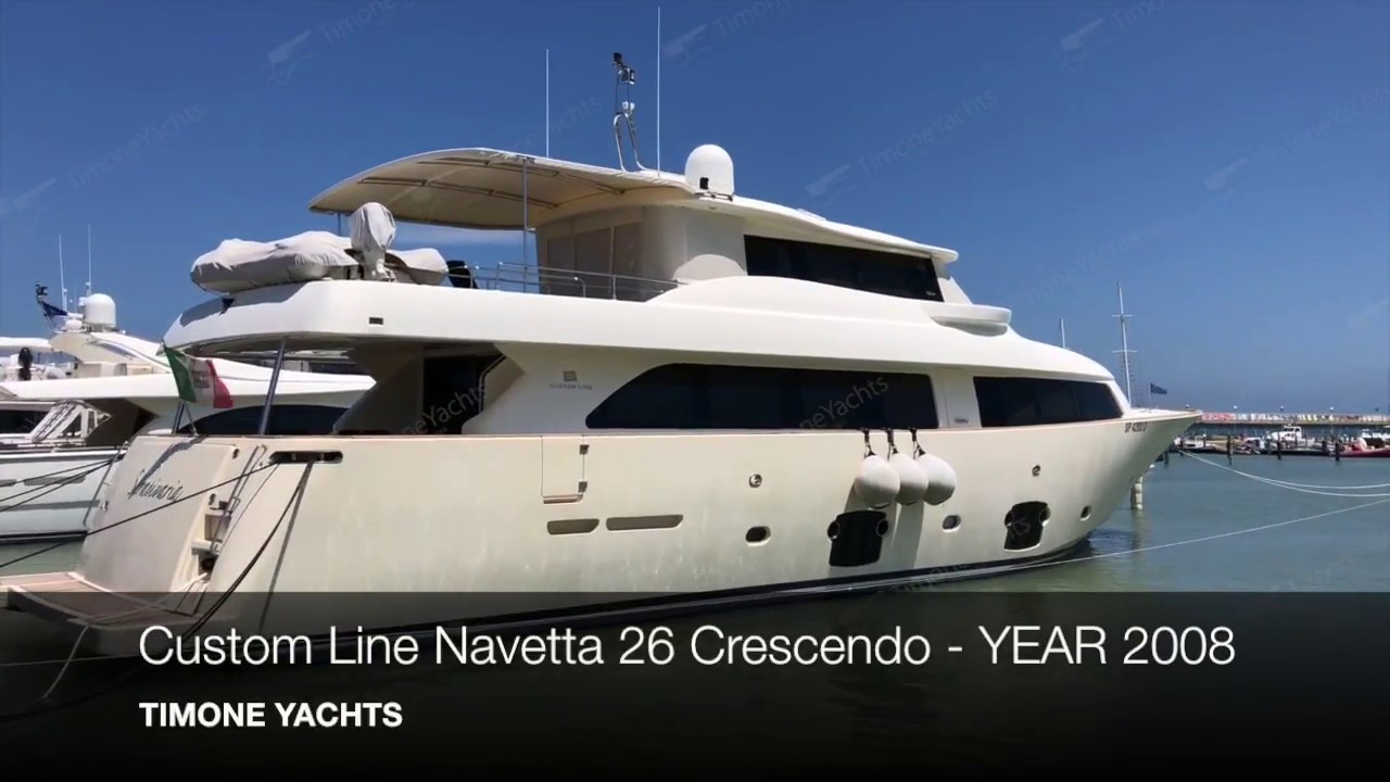 Custom Line Navetta 26 Crescendo - YEAR 2008