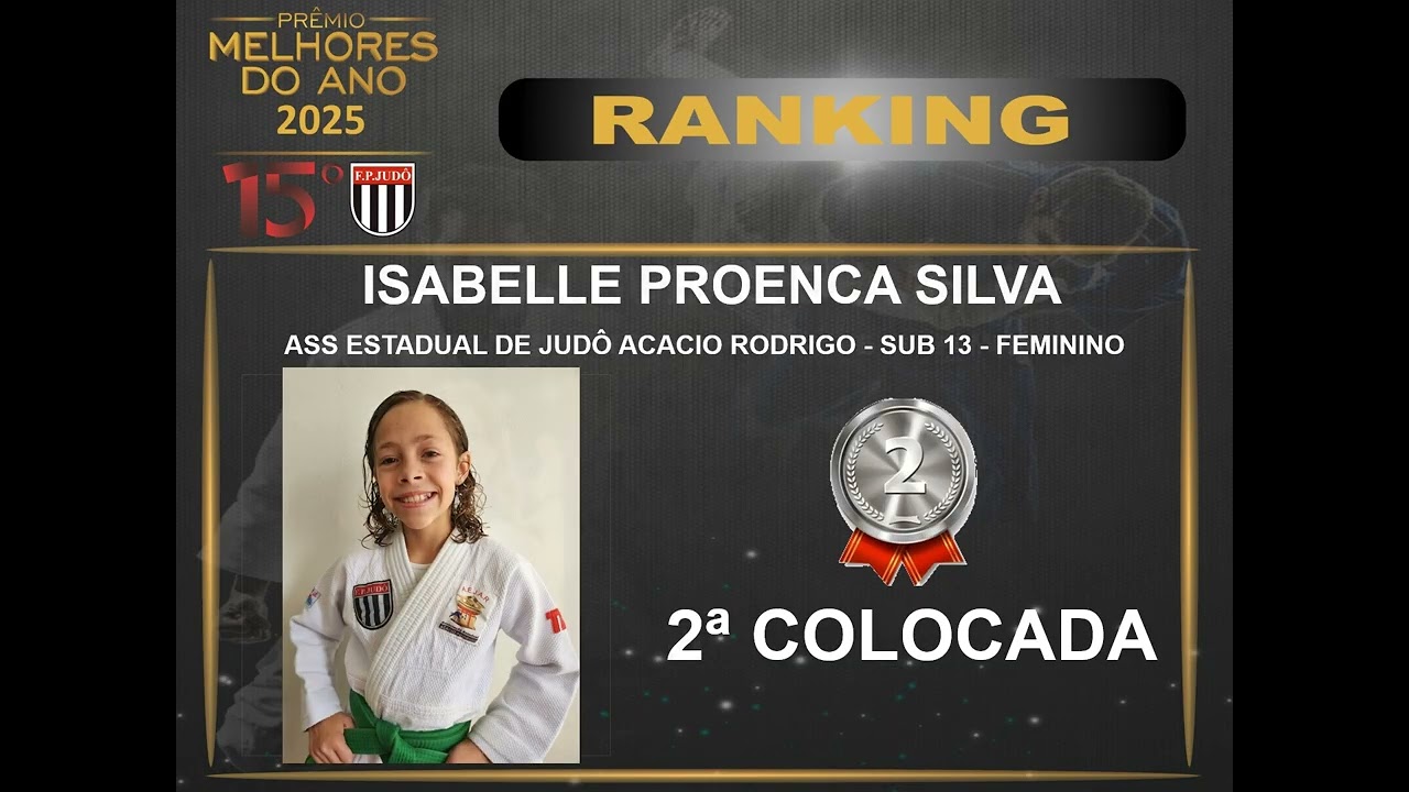 APRESENTAÇÃO MELHORES DO RANKING 2025