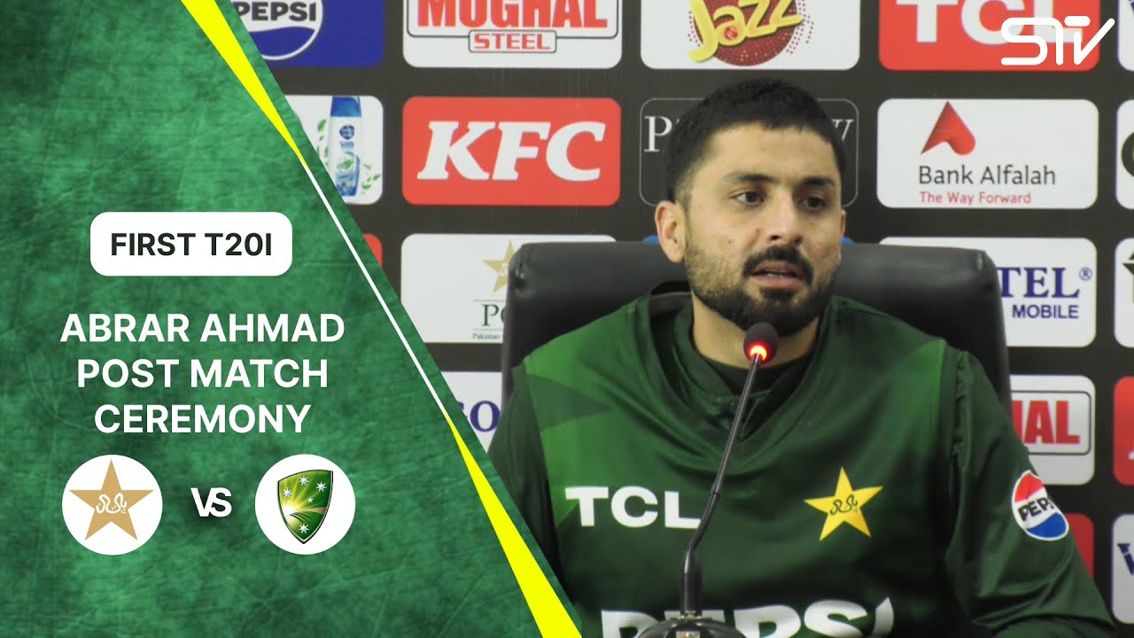 Abrar Ahmad's Post Match Press Conference | Match 01 | T20I Series 2026 | PCB | M9E1H