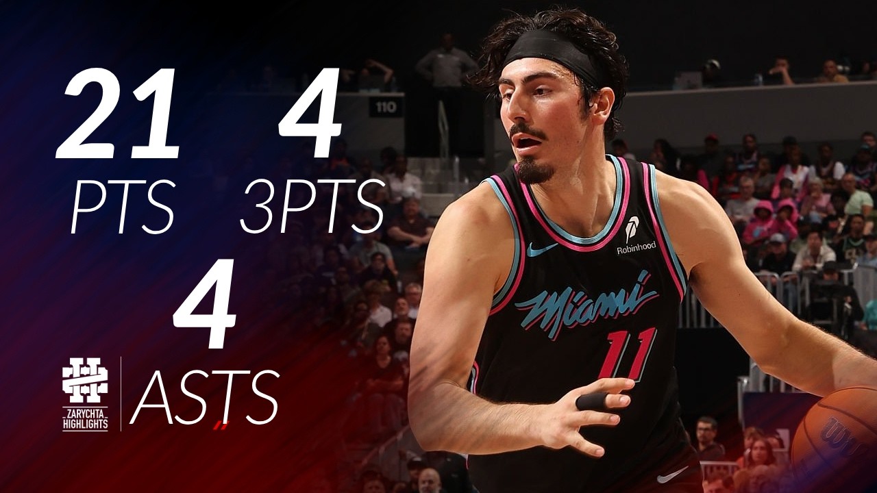 Хайме Хакес 21 очко, 4 трёхочковых, 4 передачи против «Хорнетс» в сезоне 25/26