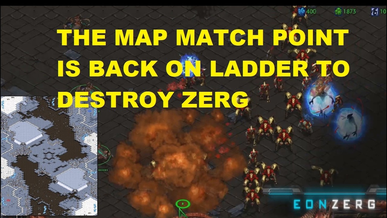 I HAVE NEVER SEEN A MAP SO UNFAIR FOR ZERG