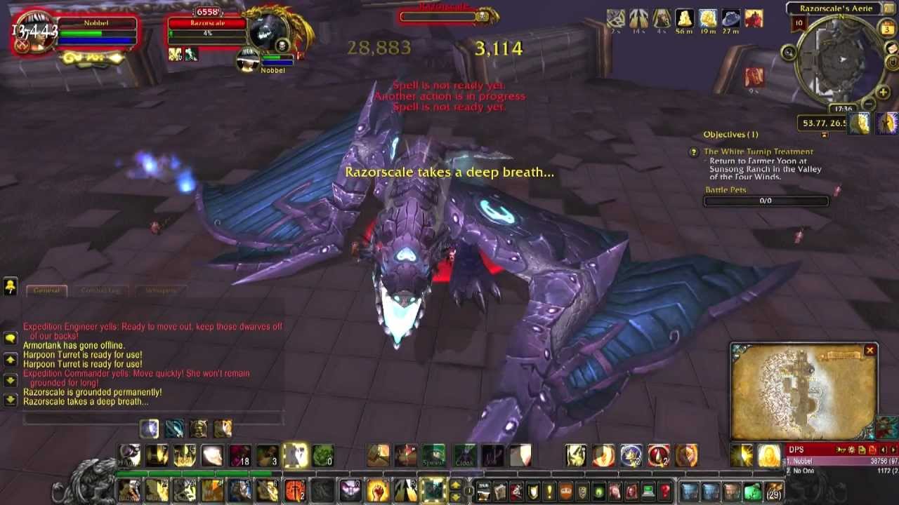 How to: Solo Razorscale MoP