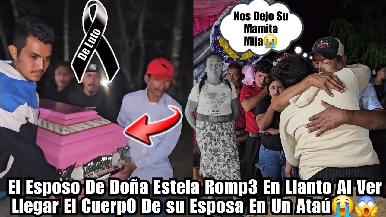 ELISA Llora En Los Brazos De Su Papa🕊Nos Dejo Mi Mamá Papito😭Este Es El G0lp3 Mas  Dur0 Para Todos😭💔
