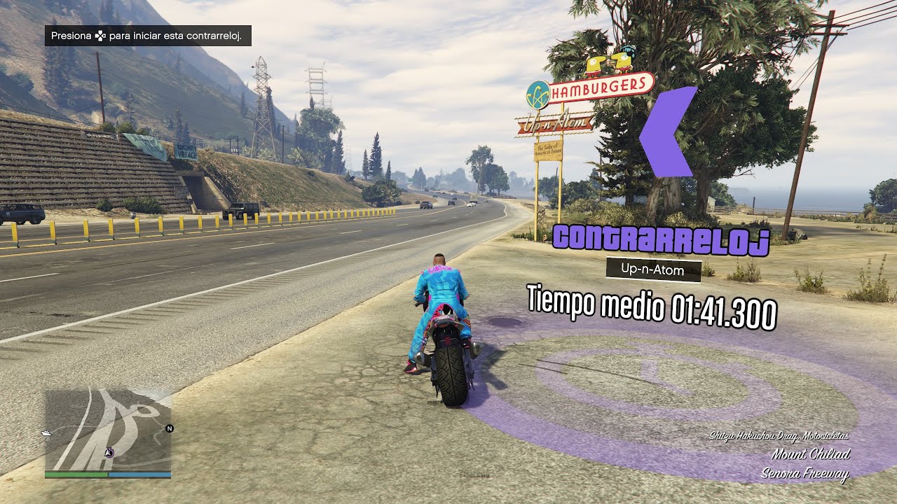 GTA Online - Contrarreloj : Up-n-Atom 