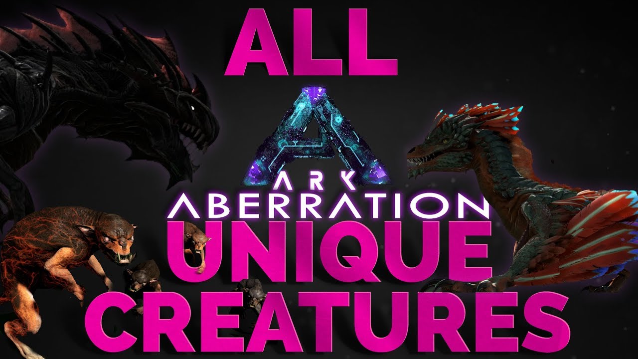 🔥 All ARK Aberration Creatures - SUMMON Commands | PC, Xbox, PS4