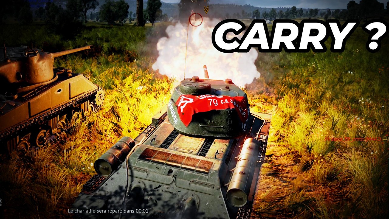 T-34-85 (5.7) – Peut-on carry sans être un joueur pro ?