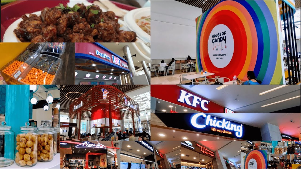 Lulu Mall Thiruvananthapuram | Exploring The Delicious Delights Of The Food Court | Carsel's Vlogs