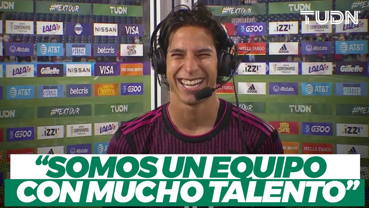 ¡SIN MIEDO AL ÉXITO! Diego Lainez cree que se le puede exigir una medalla al Tri olímpico I TUDN