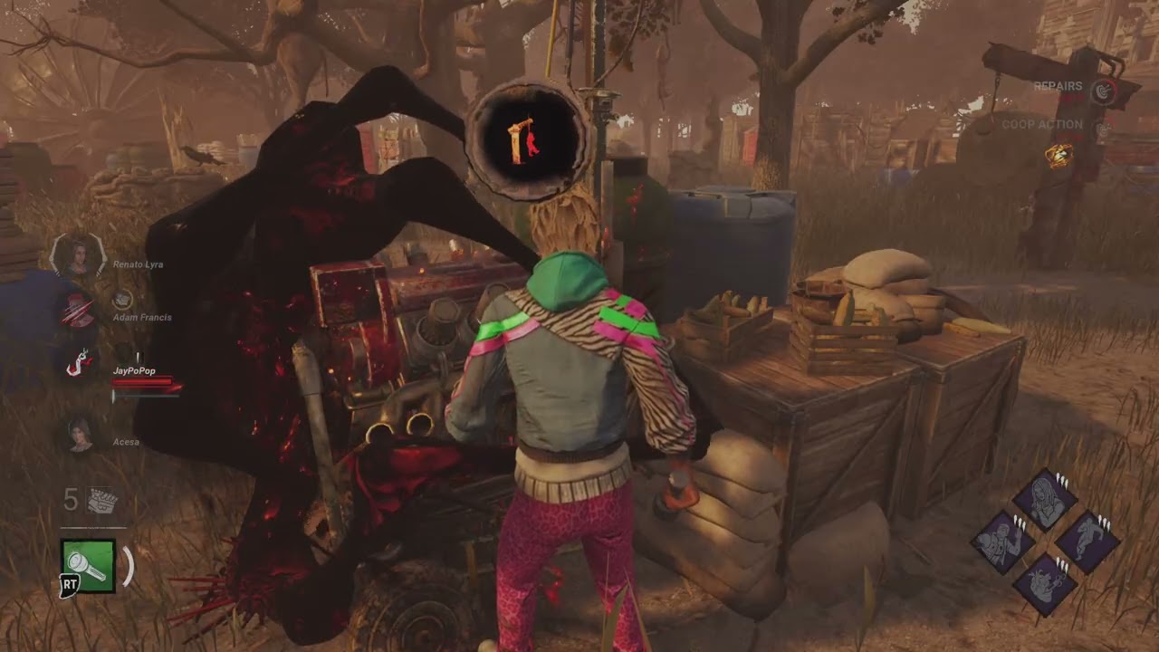 Dead by Daylight Survivor side Walkthrough Part 307: Renato Versus The Legion