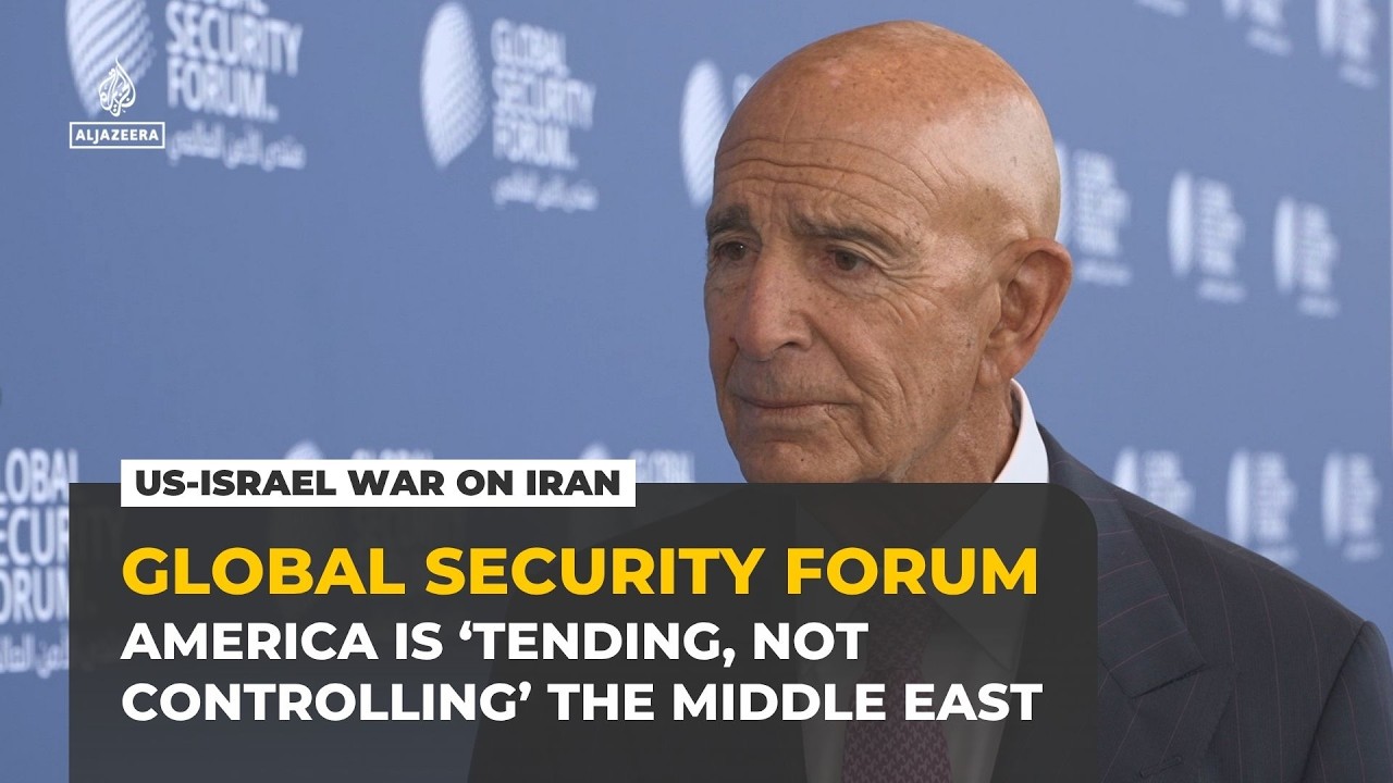 US envoy Tom Barrack says Washington is 'tending, not controlling' the Middle East