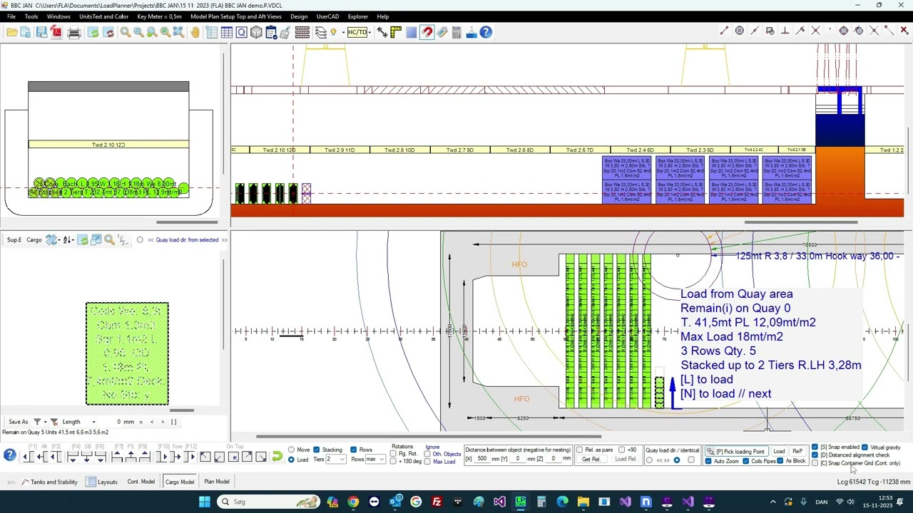 LoadPlanner CAD new in Ver 5040  2024