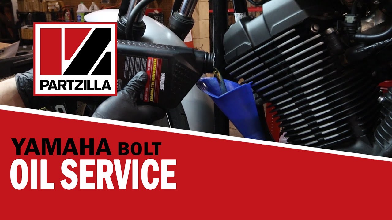 How to Change the Oil on a Yamaha Bolt | 2015 Yamaha Bolt Oil Change | Partzilla.com