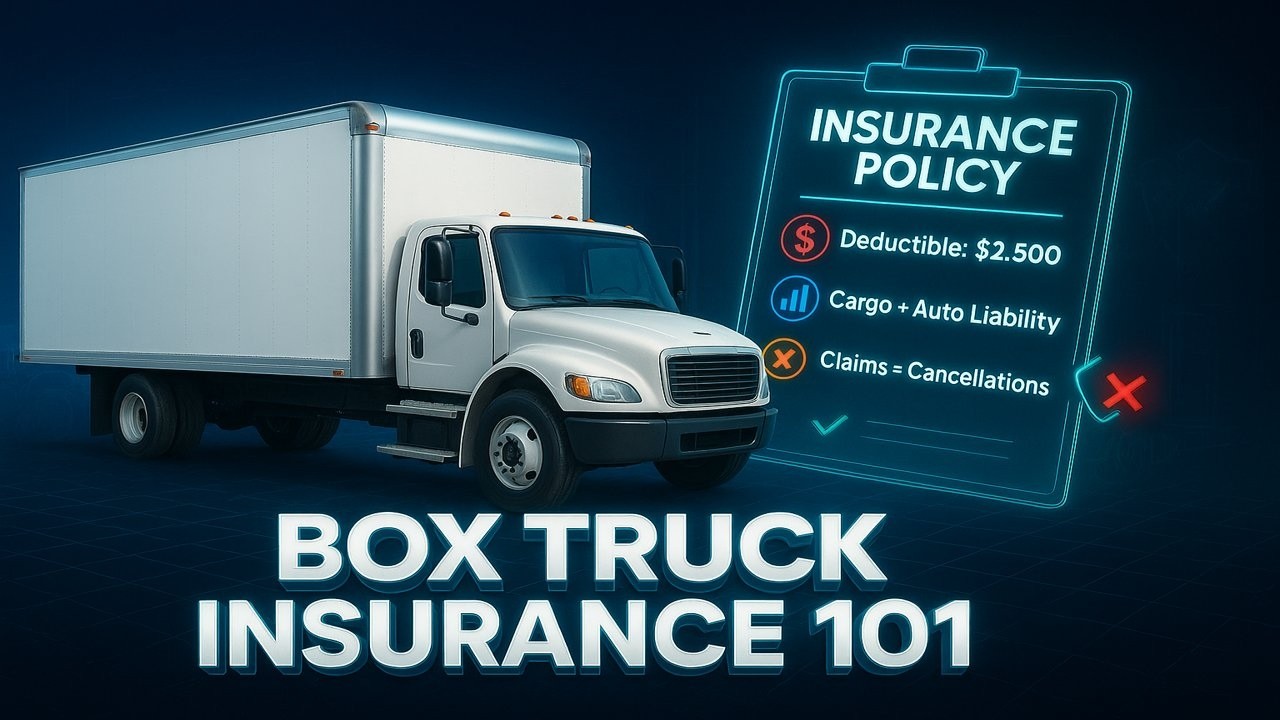 Box Truck Insurance 101: Don’t Start Without Watching This First!