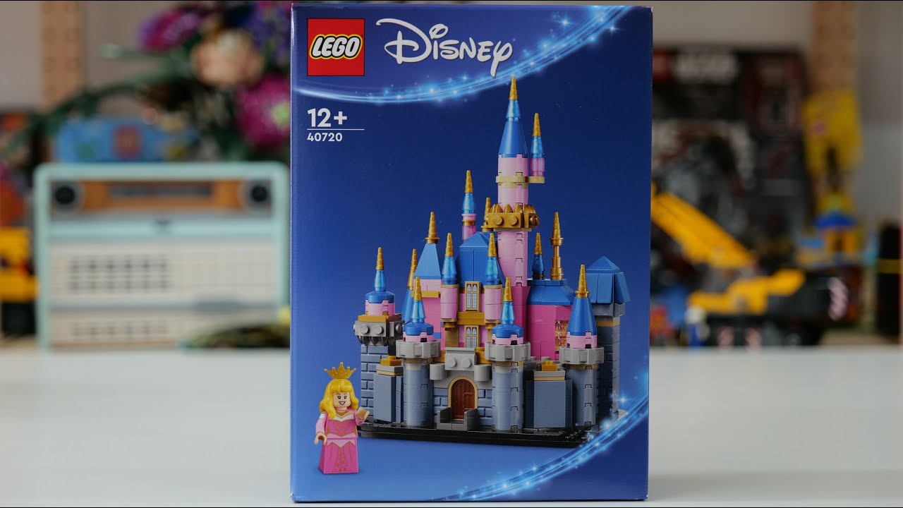 LEGO 40720 Мини-замок Спящей красавицы Disney — обзор LEGO Speed ​​Build