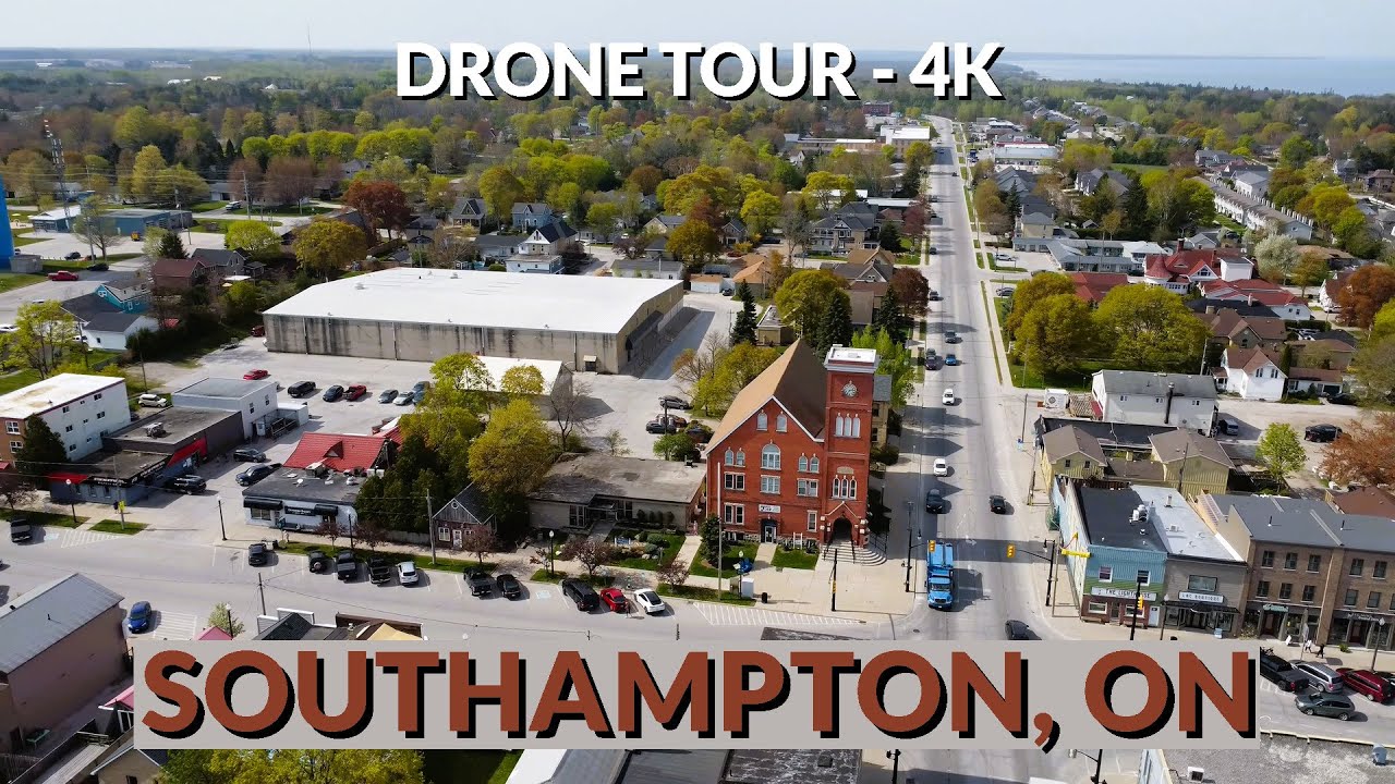Drone Video of: Southampton, Ontario - Highlights