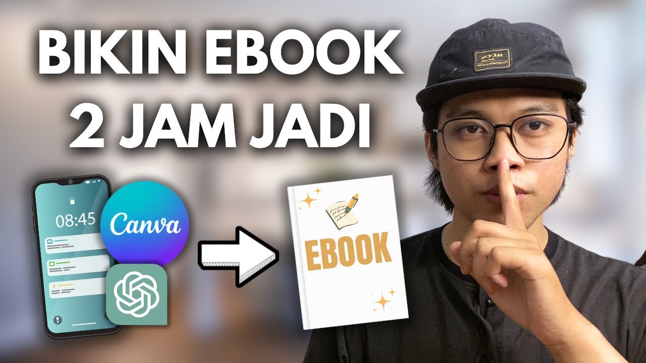 Cara Membuat Ebook Dengan Canva & HP