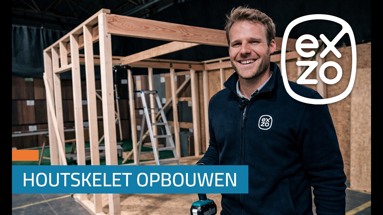 Timmeren met Timo #31 | Hoe bouw je een houtskelet op?