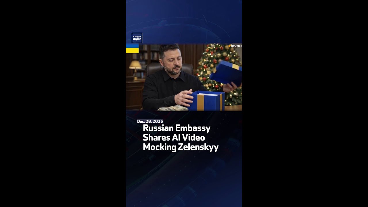 Russian Embassy Shares AI Video Mocking Zelenskyy