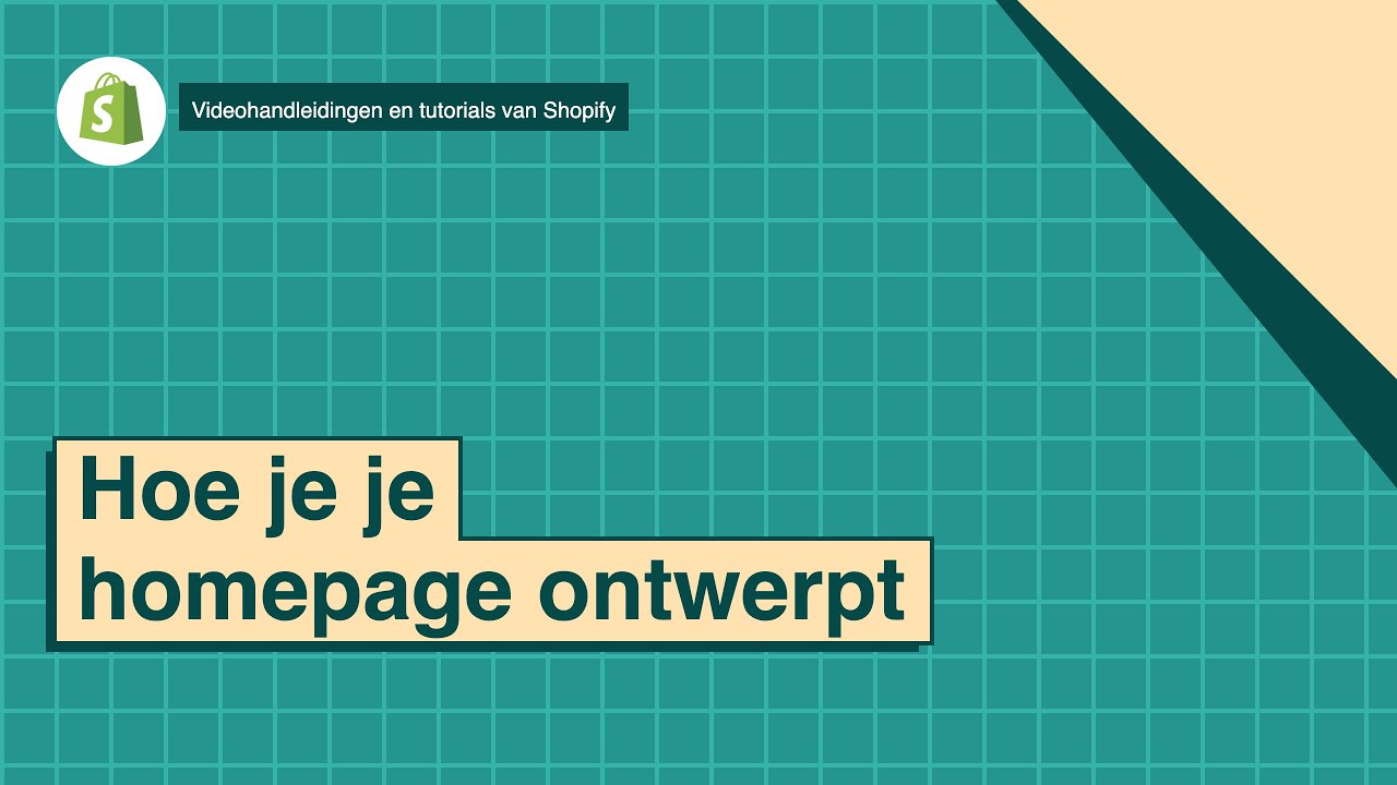Hoe je je homepage ontwerpt
