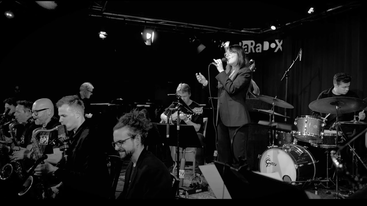 On the Sunny Side of the Street - Paradox Jazz Orchestra ft. Anna Serierse