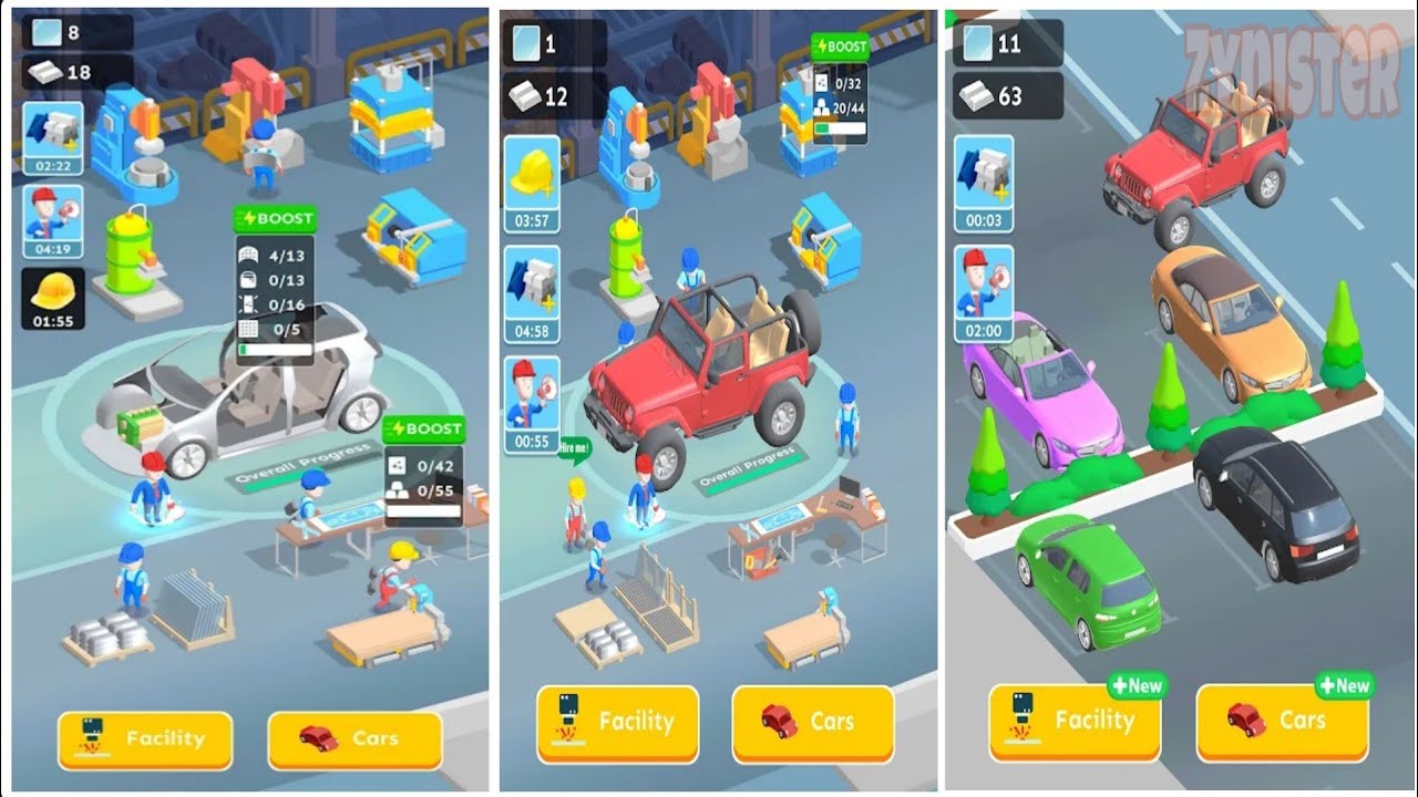 Car Assembly Simulator