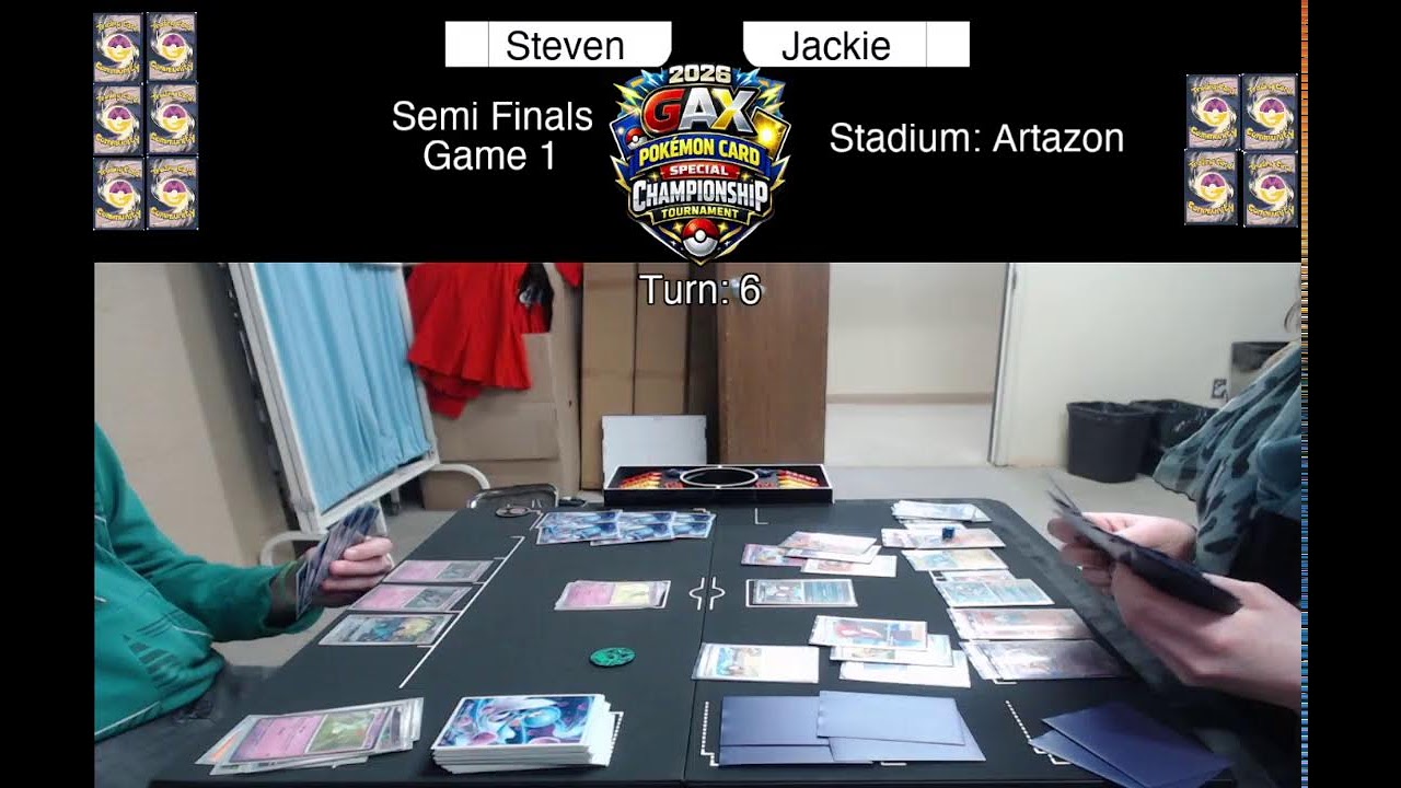 Gax 2026 Pokemon Card Special Championship Tournament - Semi Finals - Game 1