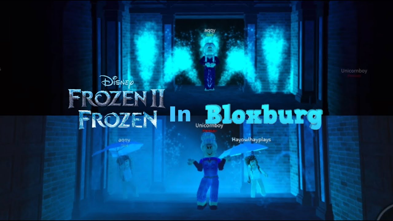 Frozen & Frozen 2 In Bloxburg (Bloxburg Broadway Production)
