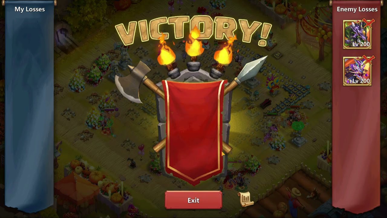 Castle Clash Necrofica Team Vs Necrofica Team Whale vs. Opponent 🎯EVEREST🎯