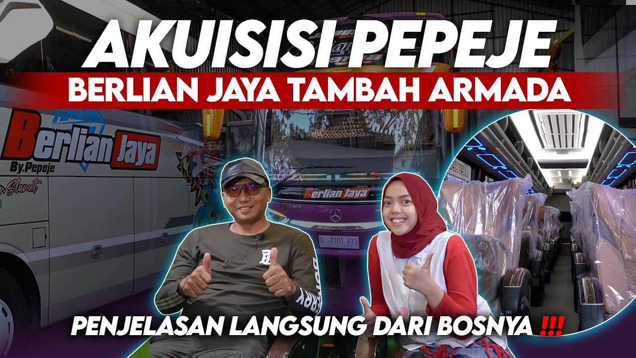 Sejarah Po Berlian Jaya Beli 5 Unit Bus Pepeje