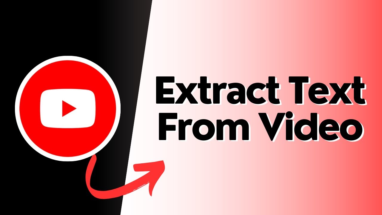 How to Extract Text From Any YouTube Video Instantly?