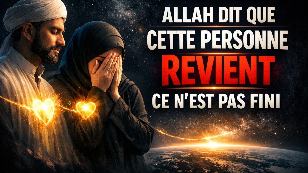 ALLAH DIT QUE CETTE PERSONNE REVIENT CE N'EST PAS FINIT