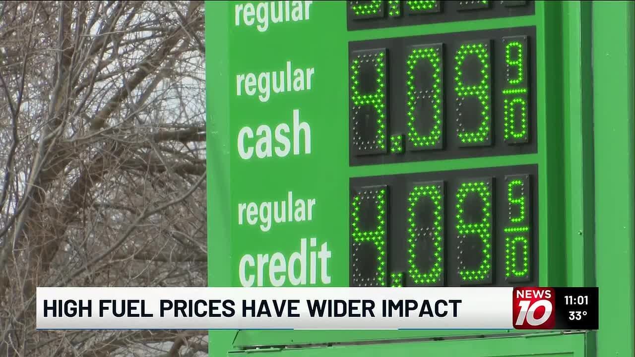 Mid-Michigan drivers grapple with gas prices above $4