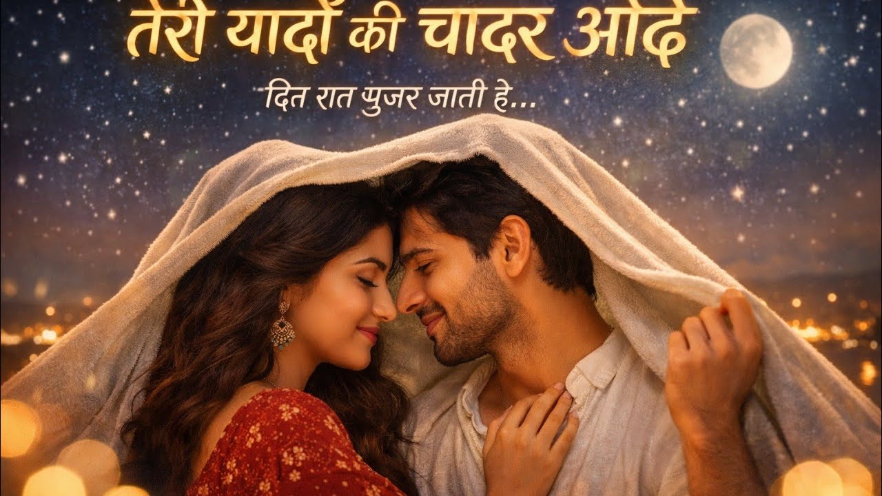 तेरी यादों की चादर ओढ़े | Romantic Hindi Song | Bollywood Desi Love Song