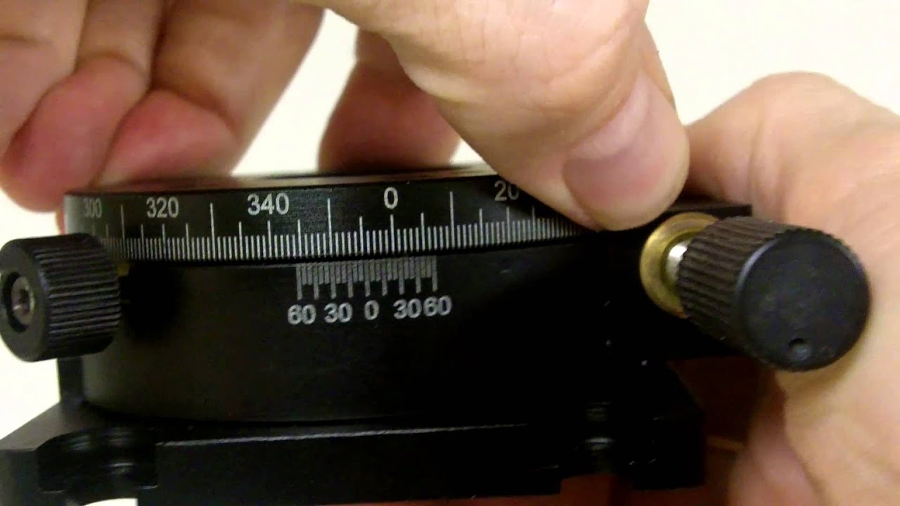 Manual Rotary Stage 76mm Diameter