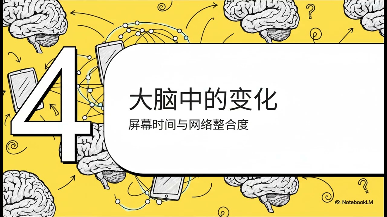 神经行为学关联：从婴儿期屏幕时间到青少年焦虑症