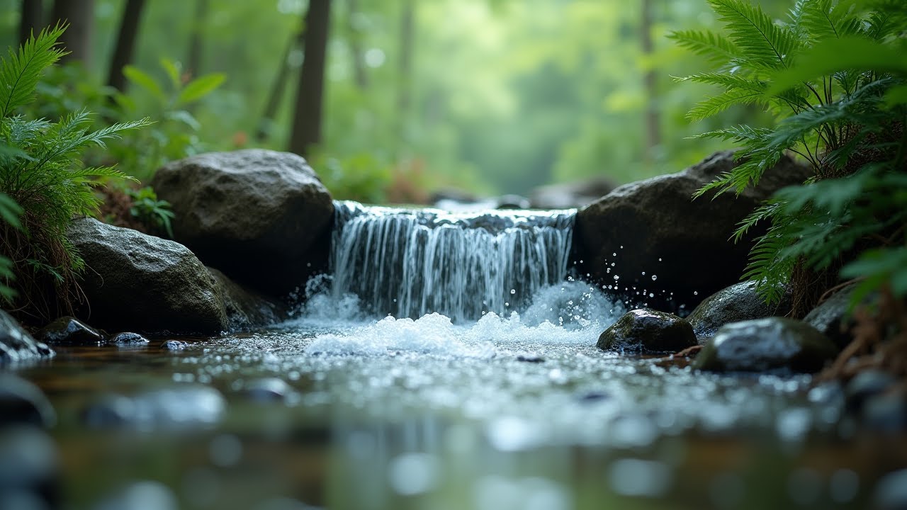 Sonidos del Bosque y Río 🌲💦 – ASMR Relajante para Calmar la Ansiedad