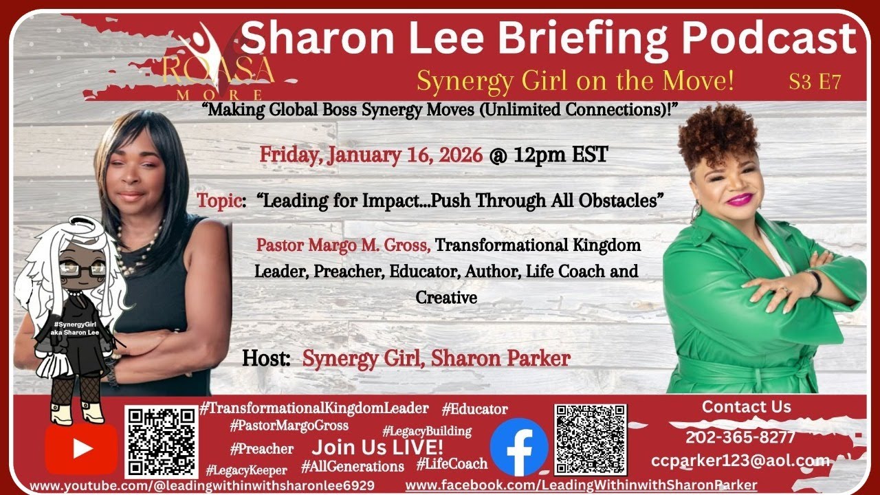 Sharon Lee Briefing Podcast S3:E7