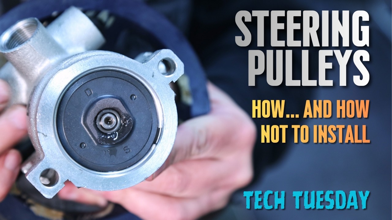 Power Steering Pulleys: How... and How Not to Install Them