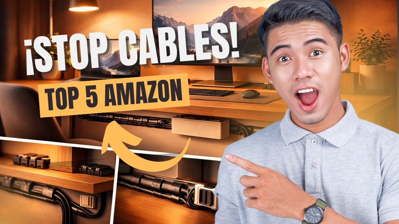 ¡ADIÓS a los CABLES! TOP 5 de Amazon Para Tu Escritorio en 2026